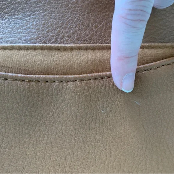 Old Navy Camel Saddlebag Crossbody Bag - Picture 8 of 8